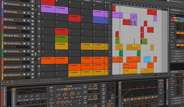 Bitwig Studioの機能と特徴｜DAW選びガイド - DTM博士